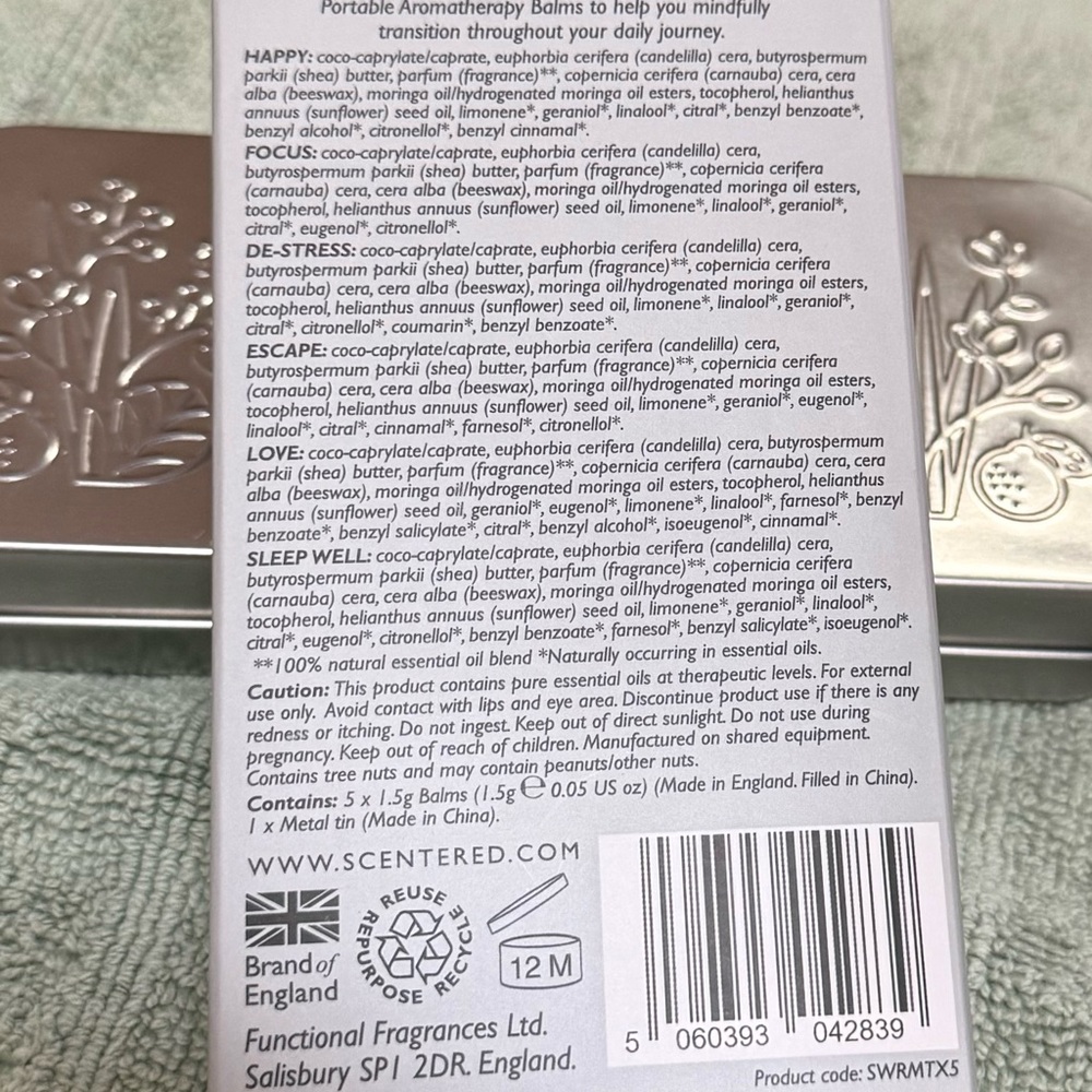 Scentered Wellbeing Ritual Mini Balms - Picture 4 of 11